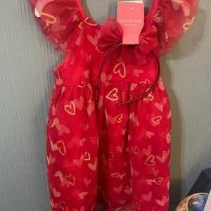 Isaac Mizrahi  little Girls dress and head band new with tag